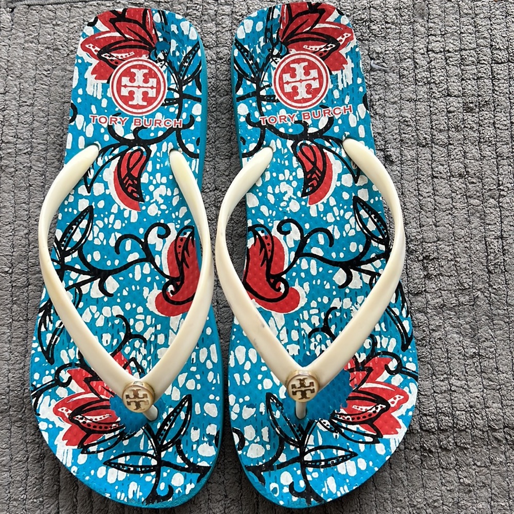 Tory Burch flip-flops, size 7